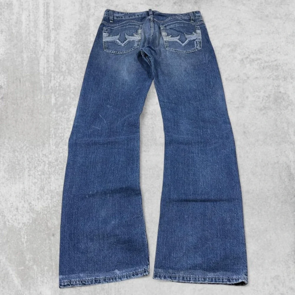 Vintage Diesel Button Fly Straight Leg Bootcut Denim Jeans Mens 29 Streetwear